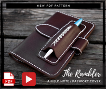 Load image into Gallery viewer, The Rambler | A Journal / Passport Cover
