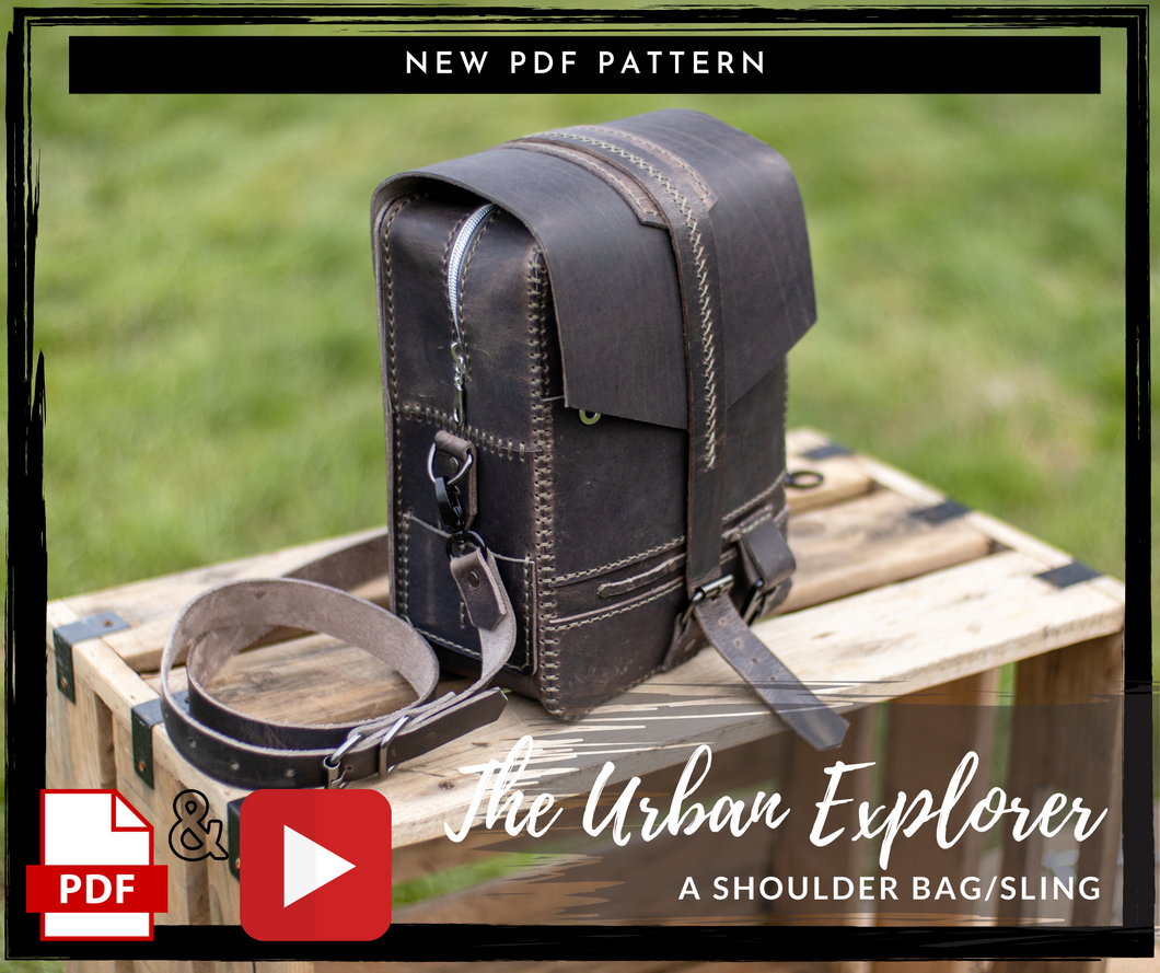 The Urban Explorer | A Utilitarian Shoulder Bag/Sling