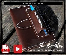 Load image into Gallery viewer, The Rambler | A Journal / Passport Cover
