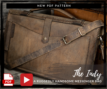 Load image into Gallery viewer, The Indy | A Ruggedly Handsome Messenger Bag
