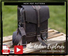 Load image into Gallery viewer, The Urban Explorer | A Utilitarian Shoulder Bag/Sling
