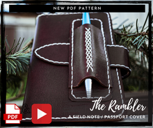 Load image into Gallery viewer, The Rambler | A Journal / Passport Cover
