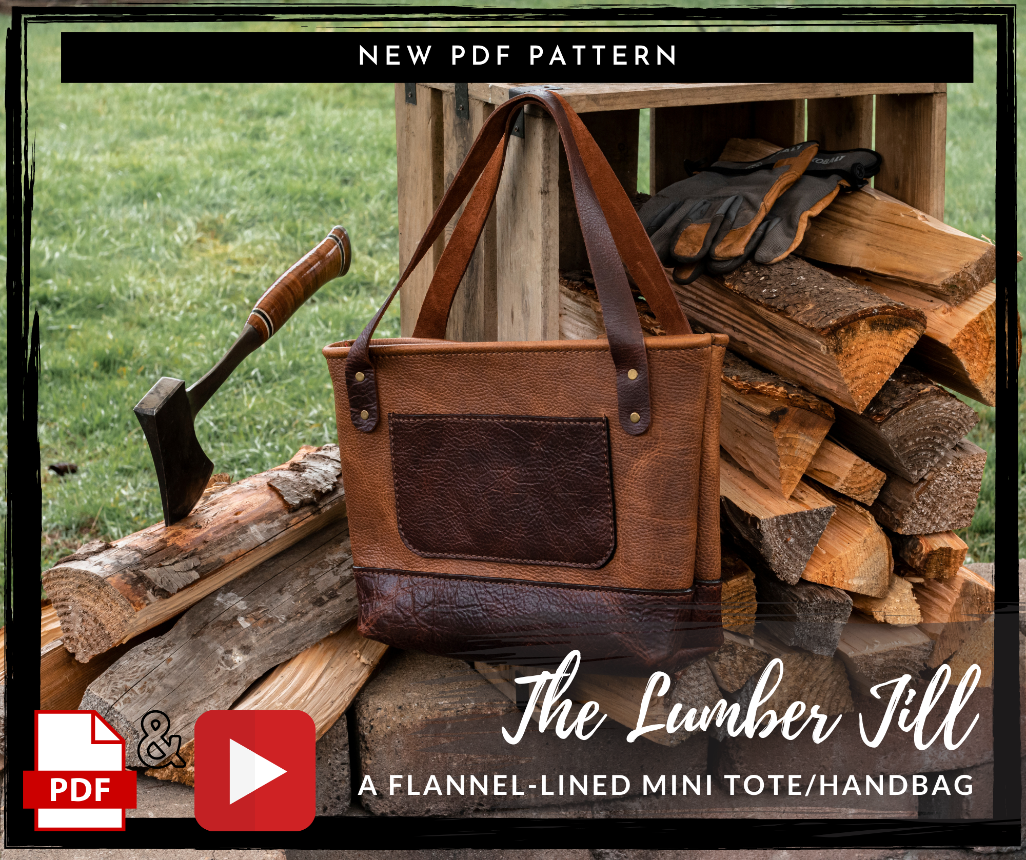Brooks' Lumber Tote Bag by Joel Charles - Pixels