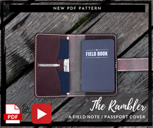 Load image into Gallery viewer, The Rambler | A Journal / Passport Cover
