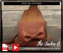 Load image into Gallery viewer, The Jackie O | A Shoulder Bag Wrapped in a Bow
