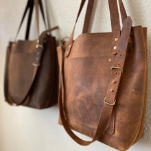 Load image into Gallery viewer, The Market Tote | Leather Crossbody Bag
