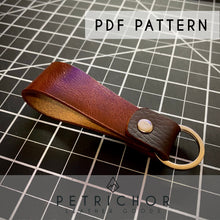 Load image into Gallery viewer, Beginner Leather Key Chain
